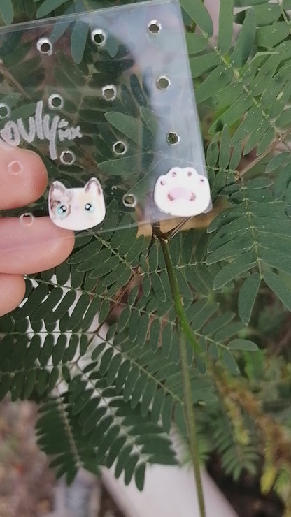 Aretes mini Kiki gatito
