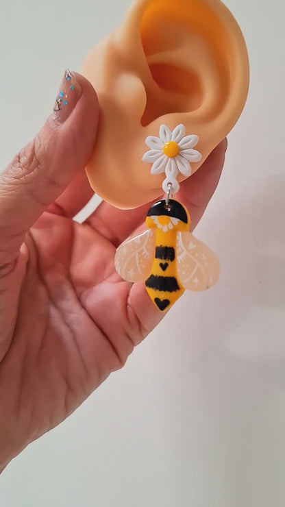 Aretes Abejorro 🐝