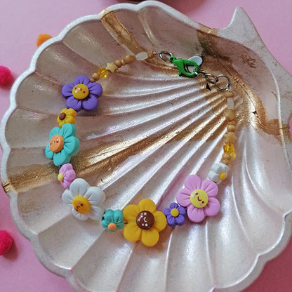 Pulsera flores