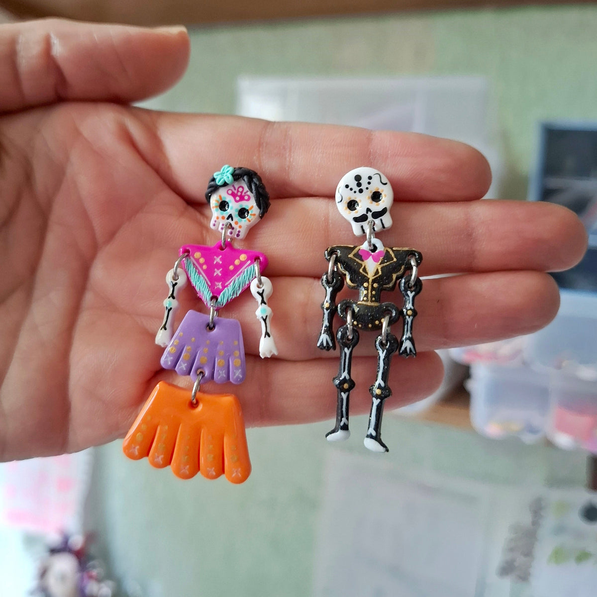 Aretes catrines