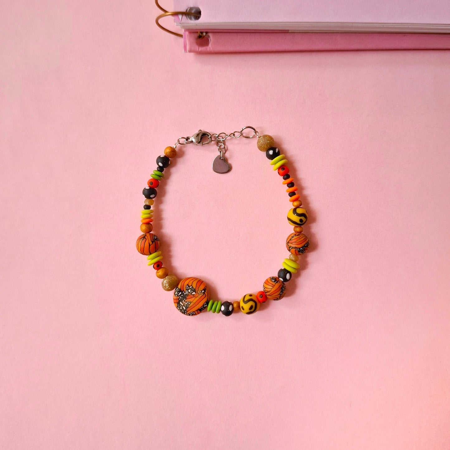 Pulsera mariposa monarca