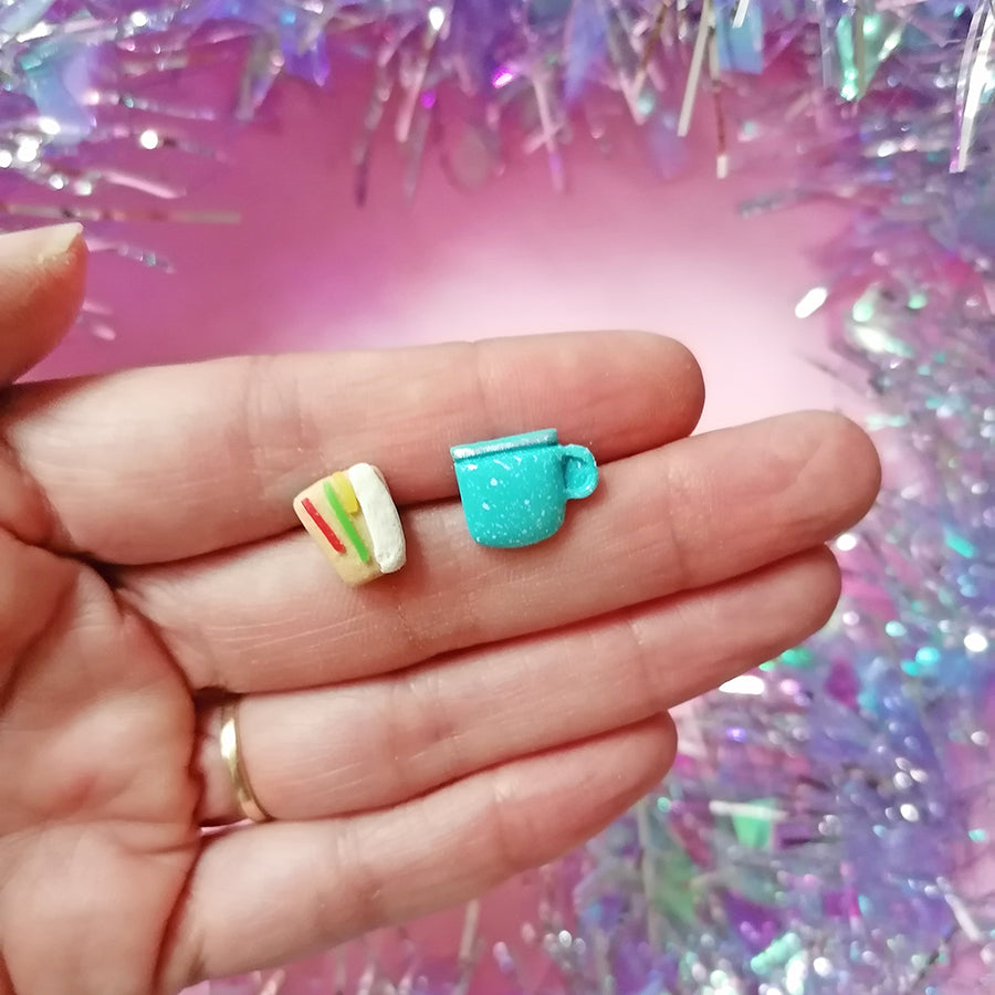 Aretes rosca y atolito