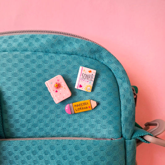 Set pines PERSONALIZABLE para Maestrxs