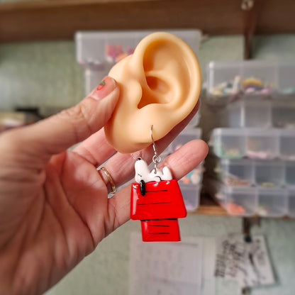 Aretes Snoopy