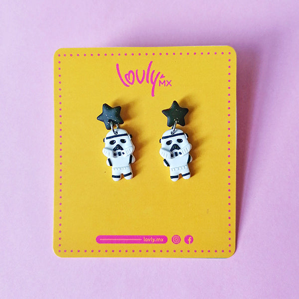 Aretes Stormtrooper
