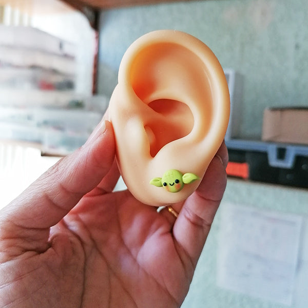 Aretes Yoda Chewie chicos